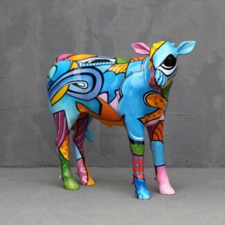 Pop Art Calf Statue